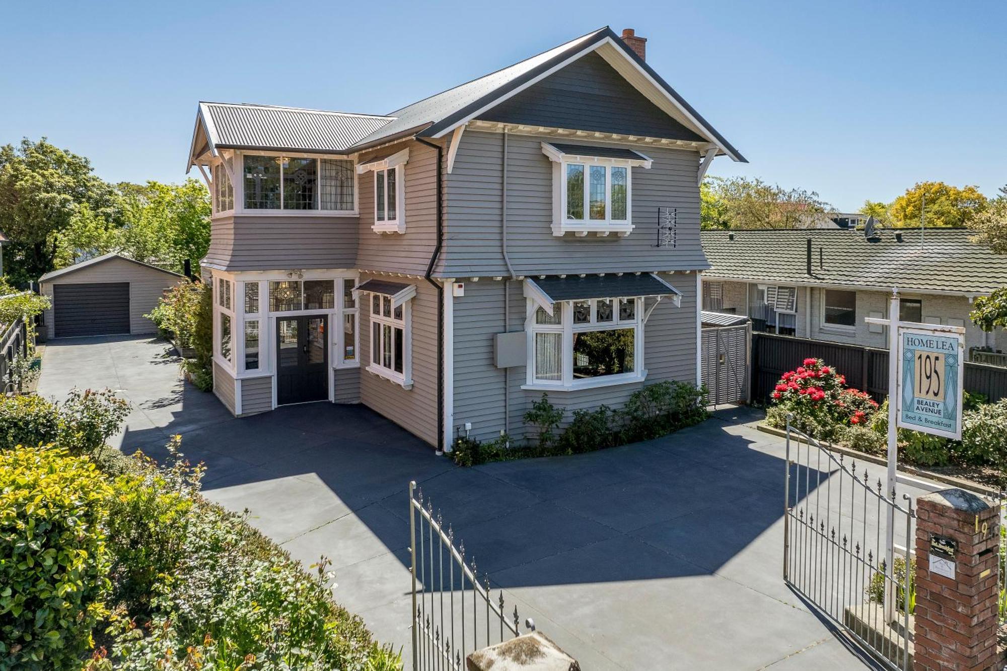 Homelea Bed&Breakfast Christchurch Exterior foto